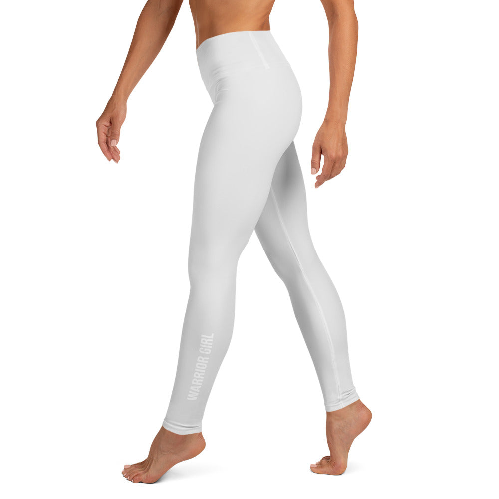 Whisper Gray Warrior High Waist Leggings – Warrior Girl Shop