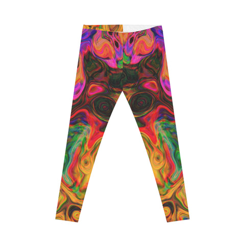 High Waisted Camouflage Yoga Leggings (AOP)