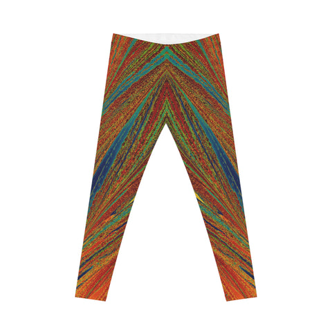 High Waisted Yoga Leggings (AOP)