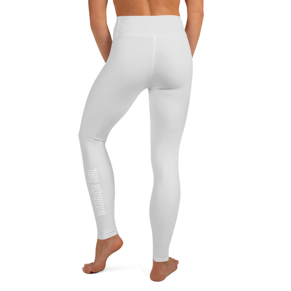 Whisper Gray Warrior High Waist Leggings