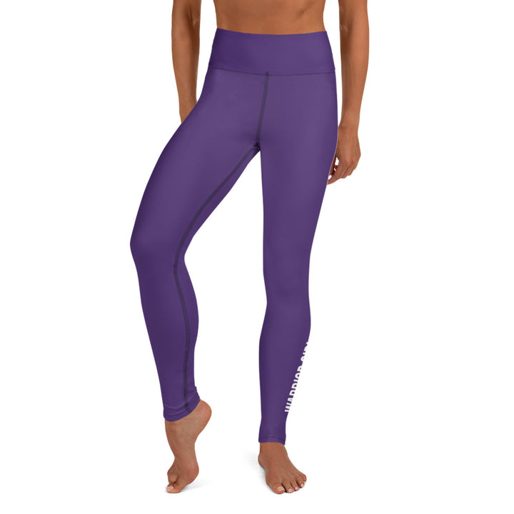 Purple Warrior High Waist Leggings