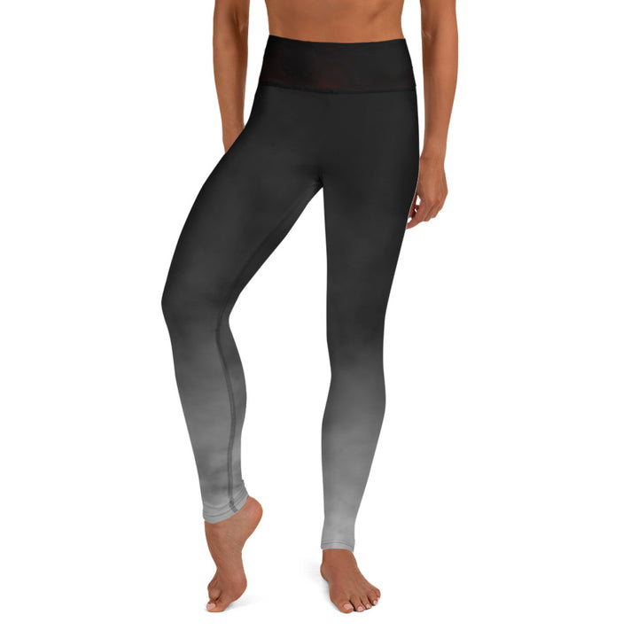 White Smoke High Waist Leggings