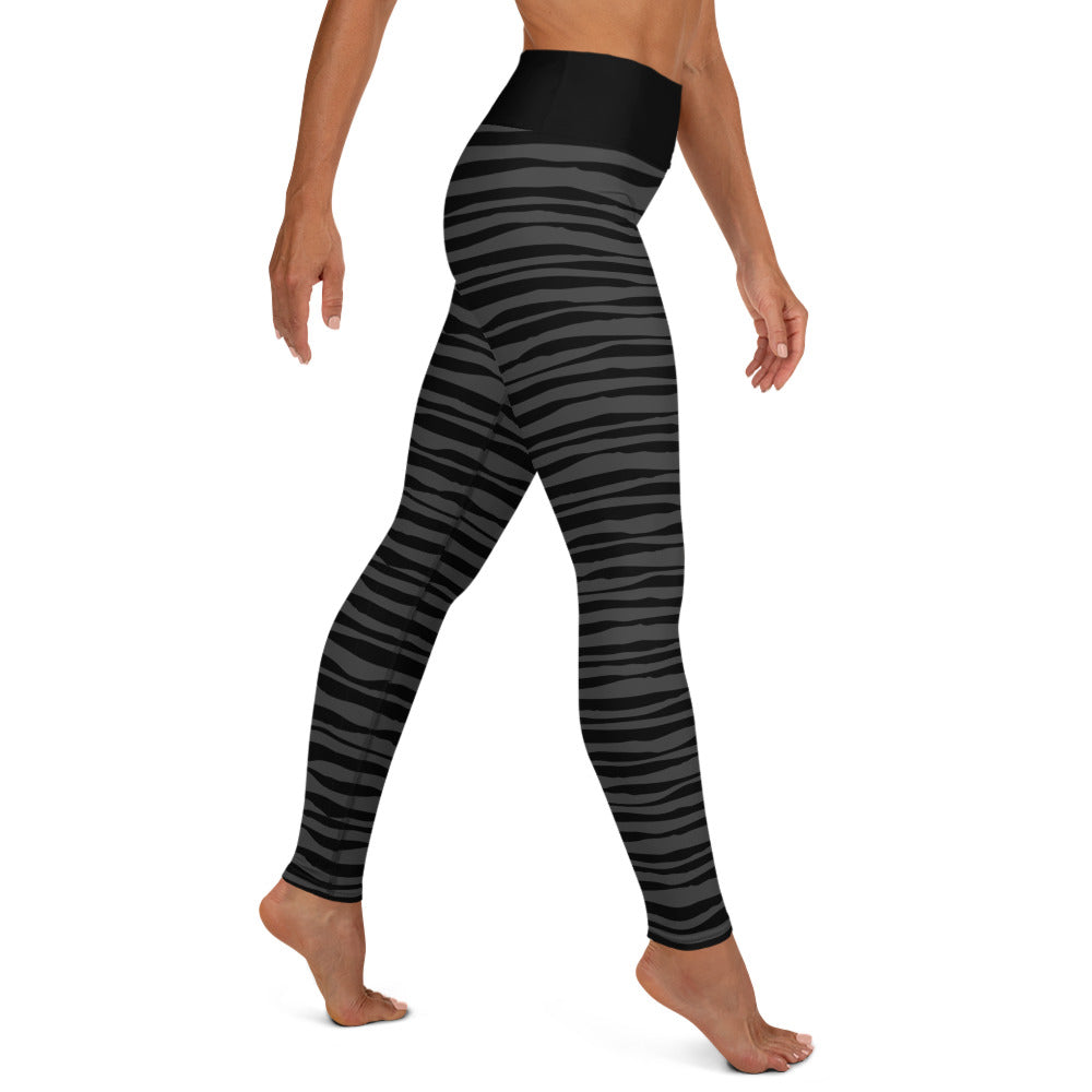 Striped High Waist Leggings