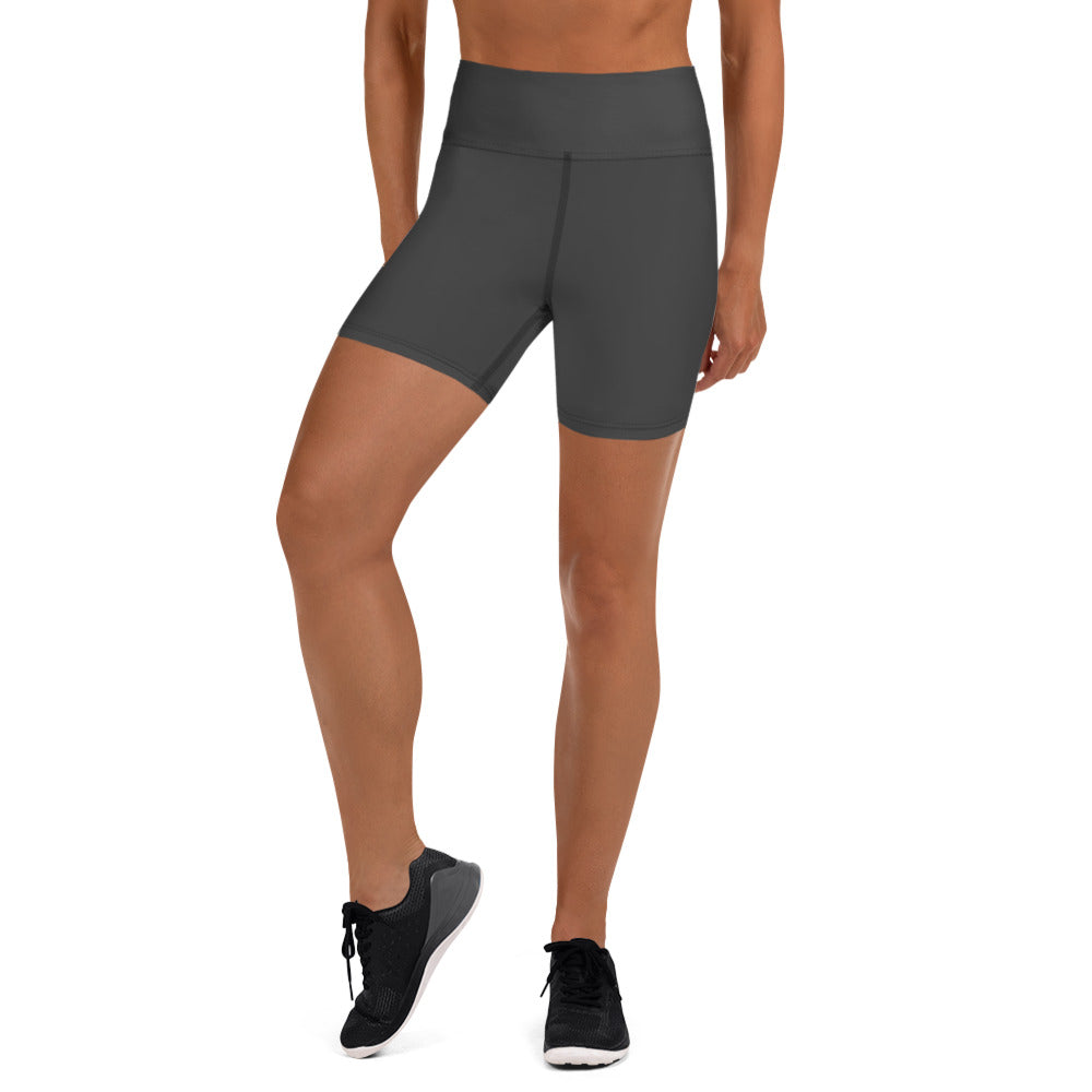 Eclipse Gray Warrior High Waist Shorts