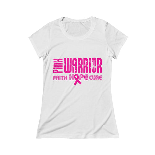 Pink Warrior Women's Breast Cancer Crew Tee