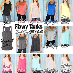 Womens Flowy Workout Tank Top. Will Run for Coffee. Fitness Motivation. Running Tank Top. Gift for Runner.