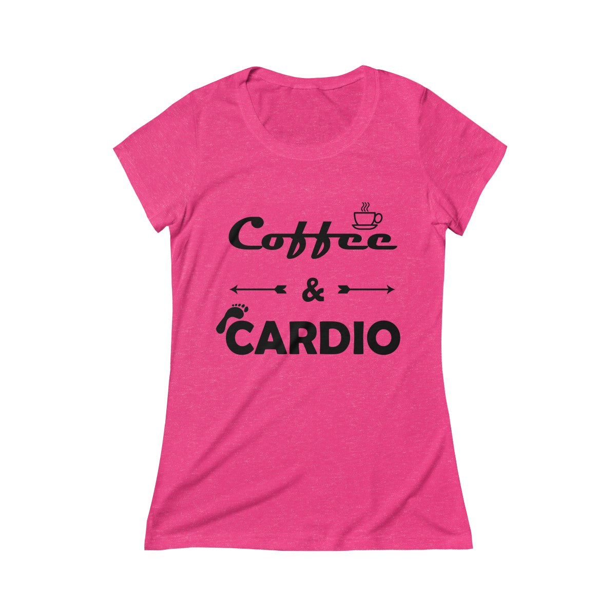 Coffee & Cardio Women's Crew Tee
