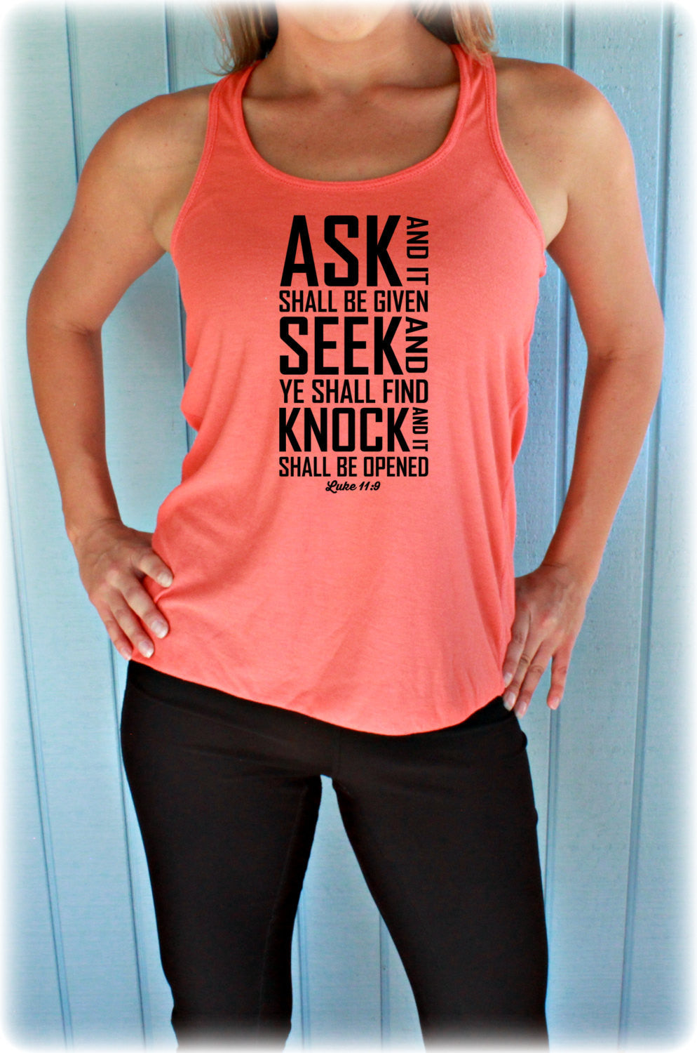 Flowy top gym tops