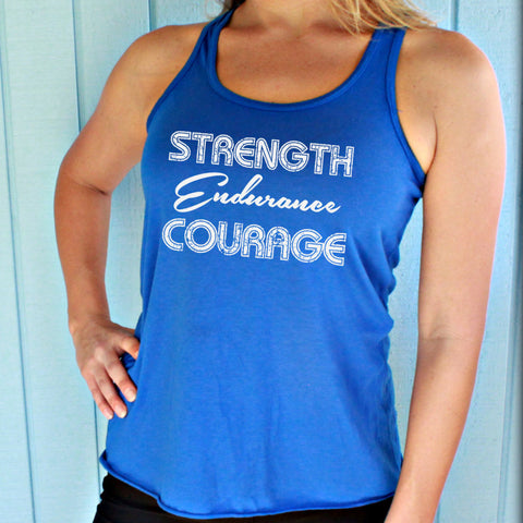 Womens Flowy Running Tank Top. I Run This Town One Mile At A Time. Motivational Workout Clothing. Workout Inspiration.